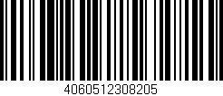 Código de barras (EAN, GTIN, SKU, ISBN): '4060512308205'