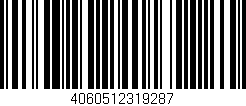 Código de barras (EAN, GTIN, SKU, ISBN): '4060512319287'