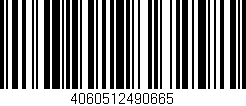 Código de barras (EAN, GTIN, SKU, ISBN): '4060512490665'