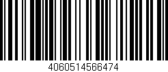 Código de barras (EAN, GTIN, SKU, ISBN): '4060514566474'