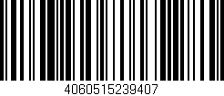 Código de barras (EAN, GTIN, SKU, ISBN): '4060515239407'