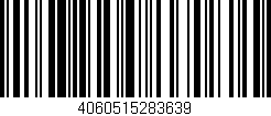 Código de barras (EAN, GTIN, SKU, ISBN): '4060515283639'