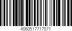 Código de barras (EAN, GTIN, SKU, ISBN): '4060517717071'