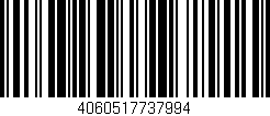 Código de barras (EAN, GTIN, SKU, ISBN): '4060517737994'