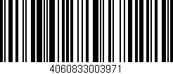 Código de barras (EAN, GTIN, SKU, ISBN): '4060833003971'