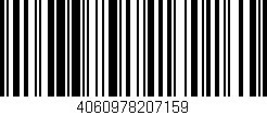 Código de barras (EAN, GTIN, SKU, ISBN): '4060978207159'