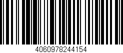 Código de barras (EAN, GTIN, SKU, ISBN): '4060978244154'