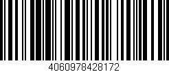 Código de barras (EAN, GTIN, SKU, ISBN): '4060978428172'