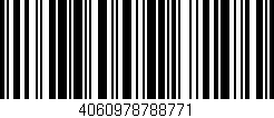 Código de barras (EAN, GTIN, SKU, ISBN): '4060978788771'