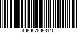 Código de barras (EAN, GTIN, SKU, ISBN): '4060978853110'