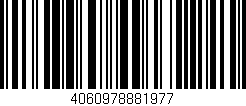 Código de barras (EAN, GTIN, SKU, ISBN): '4060978881977'
