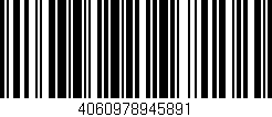Código de barras (EAN, GTIN, SKU, ISBN): '4060978945891'