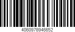 Código de barras (EAN, GTIN, SKU, ISBN): '4060978946652'