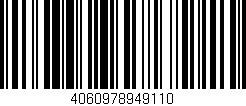 Código de barras (EAN, GTIN, SKU, ISBN): '4060978949110'