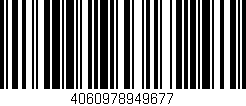 Código de barras (EAN, GTIN, SKU, ISBN): '4060978949677'