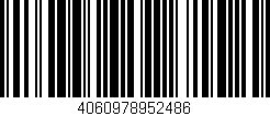 Código de barras (EAN, GTIN, SKU, ISBN): '4060978952486'