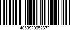 Código de barras (EAN, GTIN, SKU, ISBN): '4060978952677'