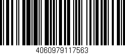 Código de barras (EAN, GTIN, SKU, ISBN): '4060979117563'
