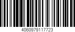 Código de barras (EAN, GTIN, SKU, ISBN): '4060979117723'