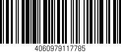 Código de barras (EAN, GTIN, SKU, ISBN): '4060979117785'