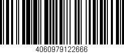 Código de barras (EAN, GTIN, SKU, ISBN): '4060979122666'