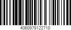 Código de barras (EAN, GTIN, SKU, ISBN): '4060979122710'