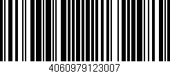 Código de barras (EAN, GTIN, SKU, ISBN): '4060979123007'