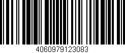 Código de barras (EAN, GTIN, SKU, ISBN): '4060979123083'