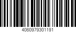 Código de barras (EAN, GTIN, SKU, ISBN): '4060979301191'