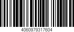 Código de barras (EAN, GTIN, SKU, ISBN): '4060979317604'