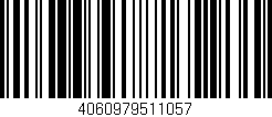 Código de barras (EAN, GTIN, SKU, ISBN): '4060979511057'