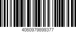 Código de barras (EAN, GTIN, SKU, ISBN): '4060979899377'