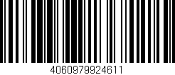 Código de barras (EAN, GTIN, SKU, ISBN): '4060979924611'