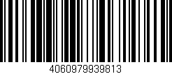 Código de barras (EAN, GTIN, SKU, ISBN): '4060979939813'