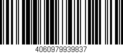 Código de barras (EAN, GTIN, SKU, ISBN): '4060979939837'