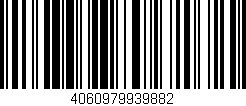 Código de barras (EAN, GTIN, SKU, ISBN): '4060979939882'