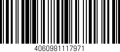 Código de barras (EAN, GTIN, SKU, ISBN): '4060981117971'