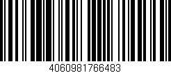 Código de barras (EAN, GTIN, SKU, ISBN): '4060981766483'