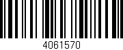 Código de barras (EAN, GTIN, SKU, ISBN): '4061570'