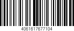 Código de barras (EAN, GTIN, SKU, ISBN): '4061617677104'