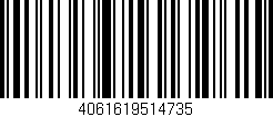 Código de barras (EAN, GTIN, SKU, ISBN): '4061619514735'