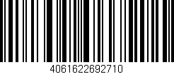 Código de barras (EAN, GTIN, SKU, ISBN): '4061622692710'