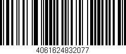 Código de barras (EAN, GTIN, SKU, ISBN): '4061624832077'