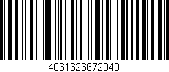 Código de barras (EAN, GTIN, SKU, ISBN): '4061626672848'