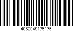 Código de barras (EAN, GTIN, SKU, ISBN): '4062049175176'