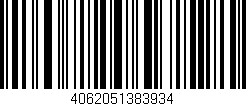 Código de barras (EAN, GTIN, SKU, ISBN): '4062051383934'