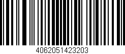 Código de barras (EAN, GTIN, SKU, ISBN): '4062051423203'