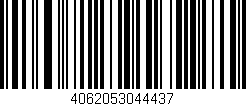 Código de barras (EAN, GTIN, SKU, ISBN): '4062053044437'