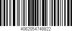 Código de barras (EAN, GTIN, SKU, ISBN): '4062054748822'