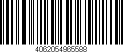 Código de barras (EAN, GTIN, SKU, ISBN): '4062054965588'